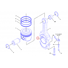 CATERPILLAR 1161089,  116-1089  BEARING